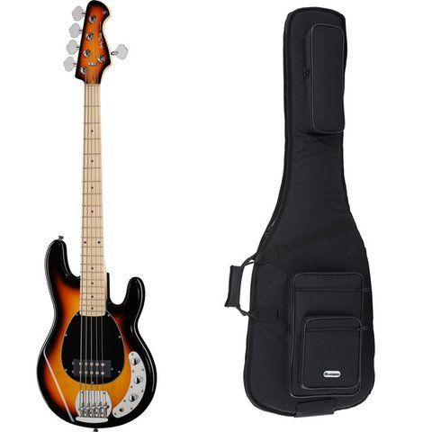Бас-гитара Harley Benton MB-5 SB Deluxe Series w/Bag (комплект) 540379 фото