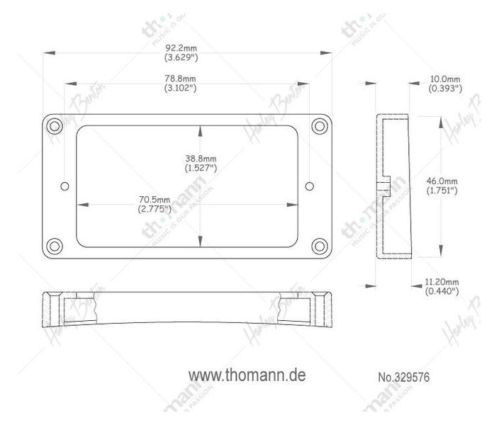 Harley Benton Hu Frame Curved Top Black BR 329576 фото