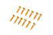 Harley Benton Parts Pickguard Screws Gold 178943 фото 2