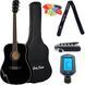 Акустична гітара Harley Benton D-120BK Bundle (комплект) 543835 фото 1