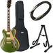 Harley Benton HB-35Plus Metallic Gree Bundle 542010 фото 1