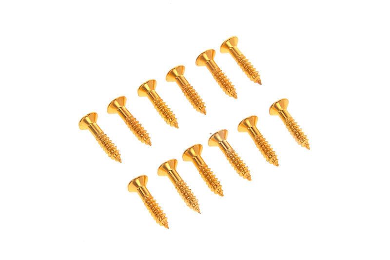 Harley Benton Parts Pickguard Screws Gold 178943 фото