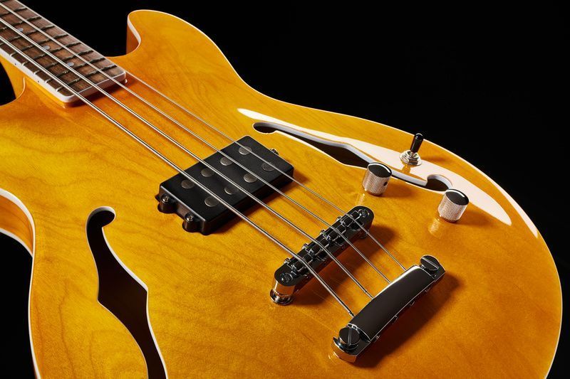 Бас-гитара Harley Benton HB-50 Vintage Orange 561974 фото