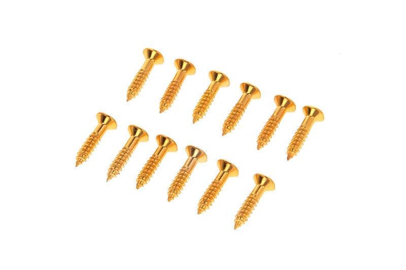 Harley Benton Parts Pickguard Screws Gold 178943 фото