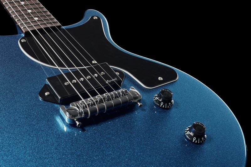 Електрогітара Harley Benton DC-Junior Pelham Blue 480984 фото