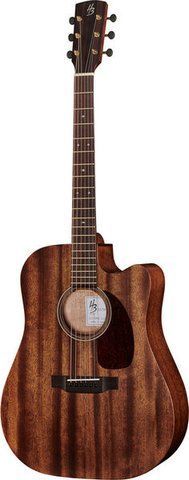 Акустическая гитара Harley Benton CLD-15MCE SolidWood 505986 фото