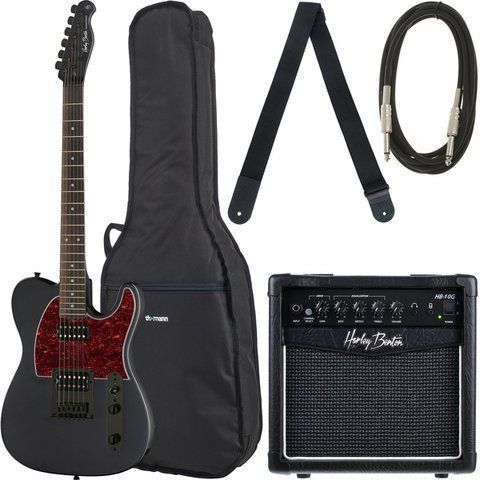 Електрогітара Harley Benton TE-20HH SBK Standard Bundle 1 (комплект) 532970 фото