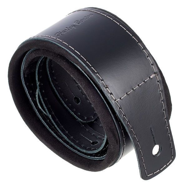 Harley Benton Guitar Strap Padded Black 179936 фото