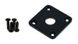 Harley Benton Parts SC-Style Jack Plate BK 284215 фото 4