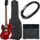 Електрогітара Harley Benton DC-580LH CH Vintage Ser Bundle (комплект) 371287 фото 1