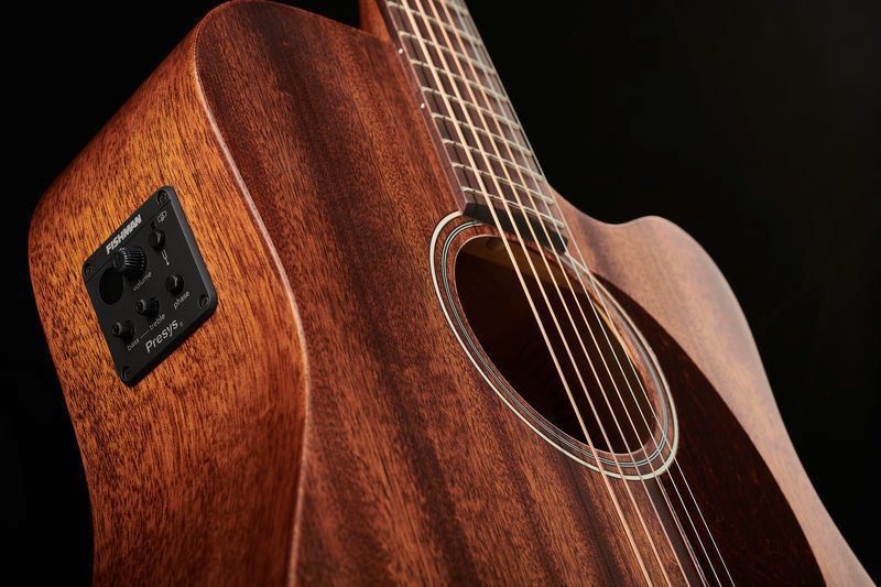 Акустическая гитара Harley Benton CLD-15MCE SolidWood 505986 фото