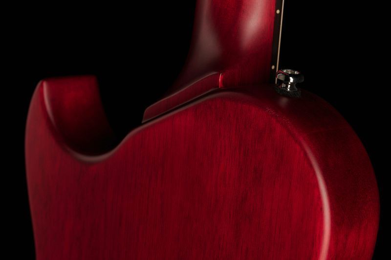 Электрогитара Harley Benton SC-Junior Faded Cherry 533222 фото