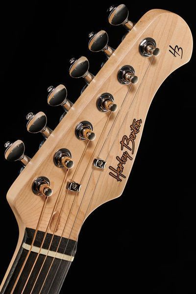 Harley Benton ST-Acoustic Black 410340 фото