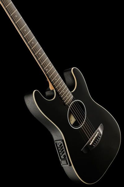 Harley Benton ST-Acoustic Black 410340 фото