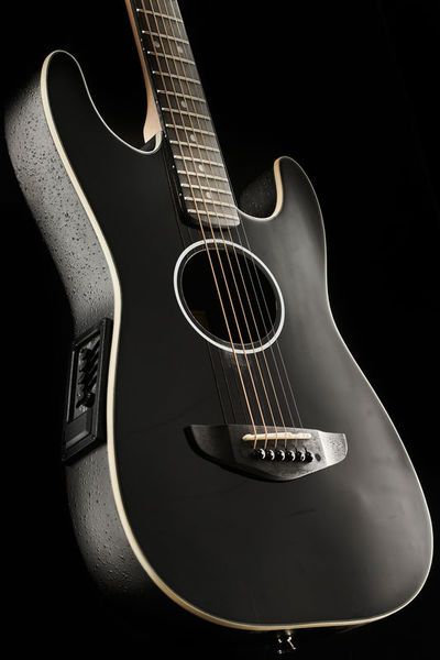 Harley Benton ST-Acoustic Black 410340 фото