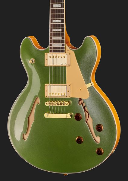 Harley Benton HB-35Plus Metallic Green 491692 фото