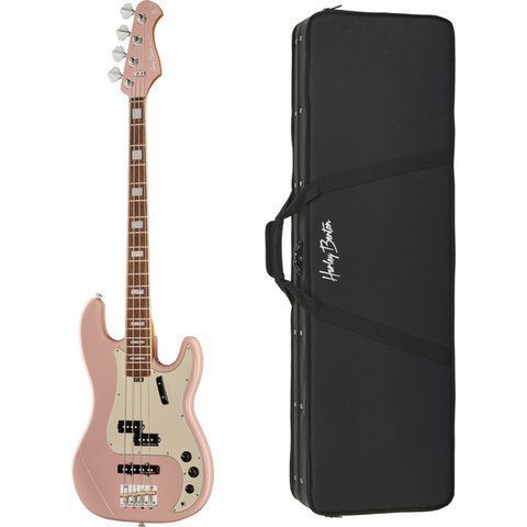 Бас-гитара Harley Benton MV-4PJ Shell Pink w/Case (комплект) 597800 фото