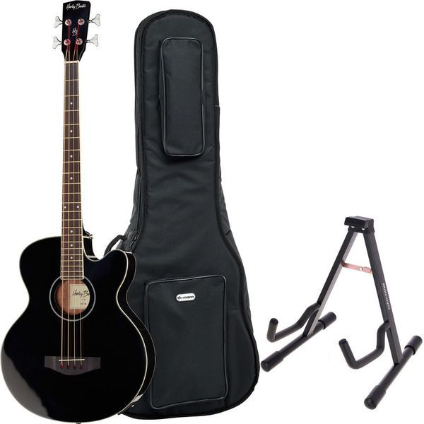 Harley Benton B-30BK Acoustic Bass Bundle 537144 фото