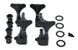 Harley Benton Parts Bass Tuners Set Black 418701 фото 7