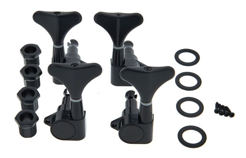 Harley Benton Parts Bass Tuners Set Black 418701 фото