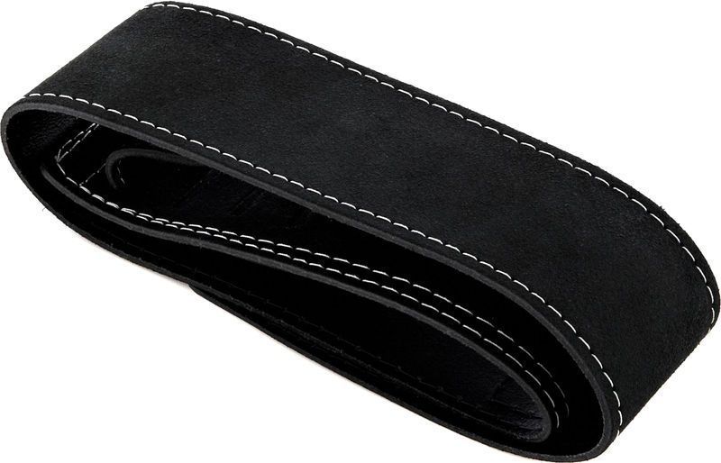Harley Benton Guitar Strap Suede Black 179934 фото