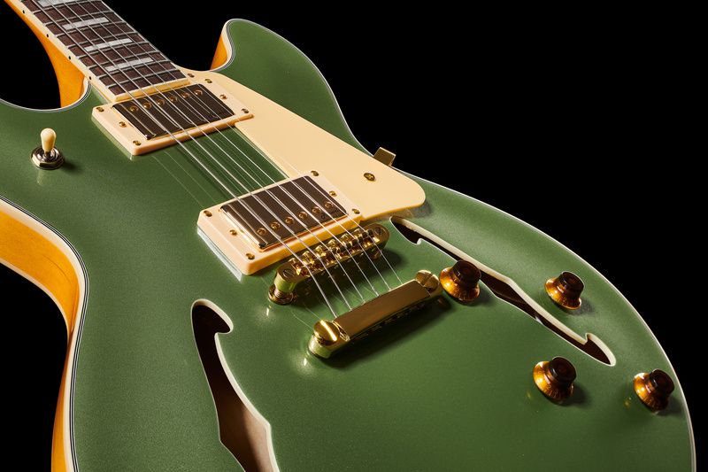 Harley Benton HB-35Plus Metallic Green 491692 фото