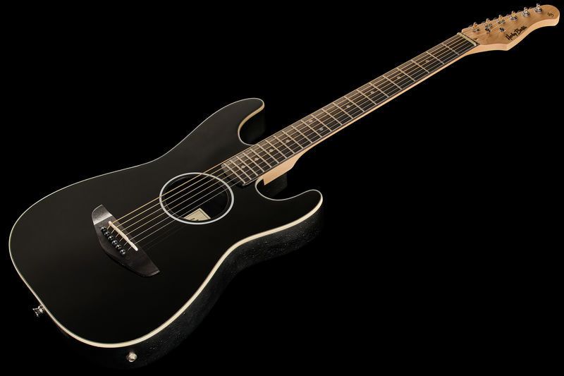 Harley Benton ST-Acoustic Black 410340 фото