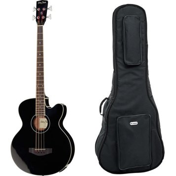 Harley Benton B-30BK Acoustic Bass Bundle 537142 фото