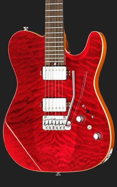 Електрогітара Harley Benton Fusion-T II HH RW QRB 627825 фото