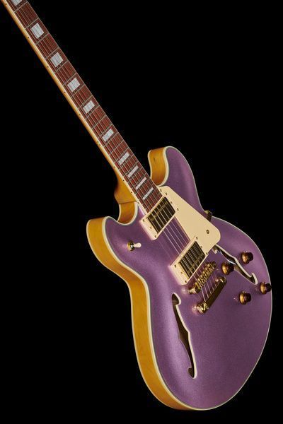 Электрогитара Harley Benton HB-35Plus Metallic Plum 491685 фото