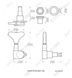 Harley Benton Parts Bass Tuners Set Chrome 338208 фото 5