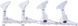Harley Benton Parts Bass Tuners Set Chrome 338208 фото 2