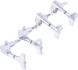 Harley Benton Parts Bass Tuners Set Chrome 338208 фото 1