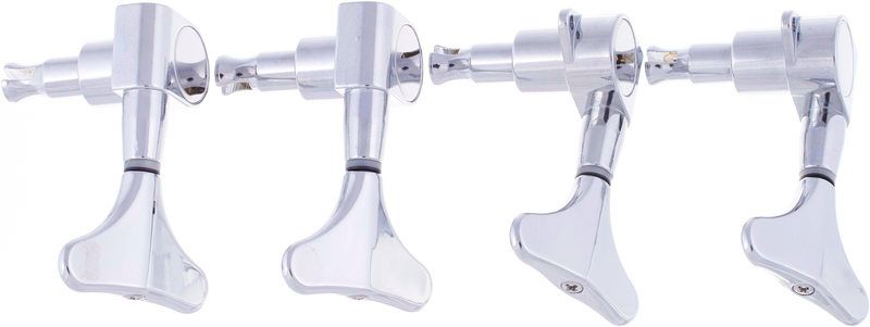 Harley Benton Parts Bass Tuners Set Chrome 338208 фото