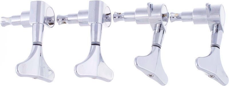 Harley Benton Parts Bass Tuners Set Chrome 338208 фото