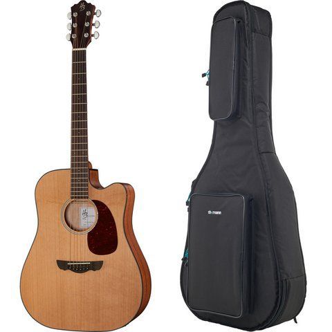 Акустическая гитара Harley Benton CLD-30SCM-CE SolidWood w/Bag (комплект) 545394 фото