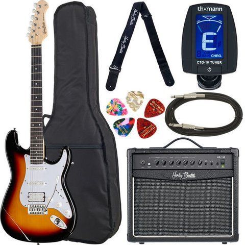 Harley Benton ST-20HSS SB Standard Bundle 384172 фото