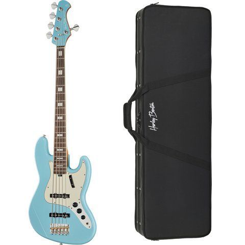Harley Benton MV-5JB Daphne Blue w/Case 597005 фото