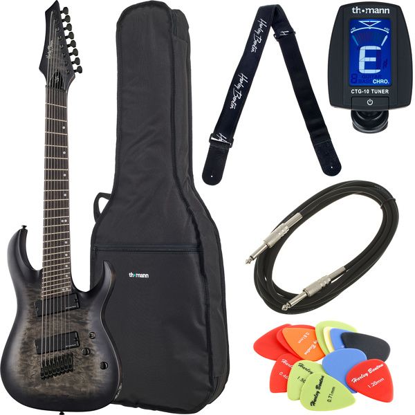 Harley Benton MultiScale-8 QBB Bundle 561134 фото