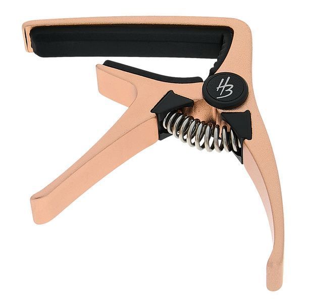 Harley Benton Acoustic Capo Gold 633343 фото