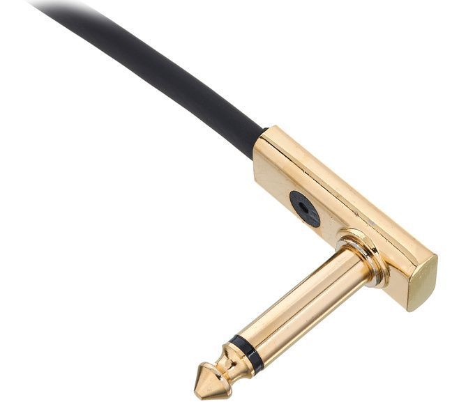 Harley Benton Pro-5 Gold Flat Patch Cable 441022 фото