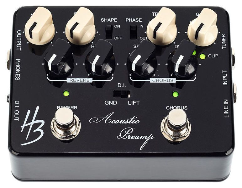 Harley Benton Custom Line Acoustic Preamp 420194 фото