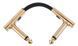 Harley Benton Pro-5 Gold Flat Patch Cable 441022 фото 1