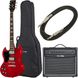 Harley Benton DC-580LH CH Vintage Ser Bundle 371285 фото 1