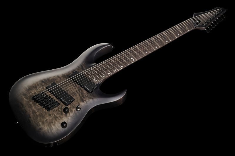 Електрогітара Harley Benton MultiScale-8 QBB Bundle (комплект) 561134 фото