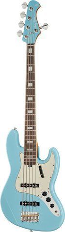 Harley Benton MV-5JB Daphne Blue 570608 фото