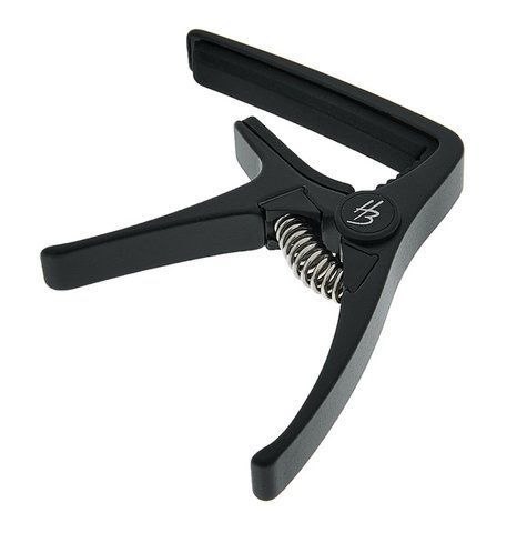 Harley Benton Acoustic Capo Black 633345 фото