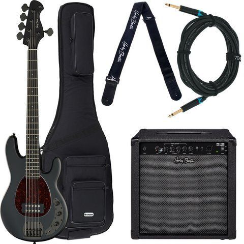 Бас-гитара Harley Benton MB-5 SBK Deluxe Series Set 2 (комплект) 519755 фото