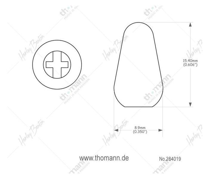 Harley Benton Parts 5 way Switch Knob AWH 284019 фото