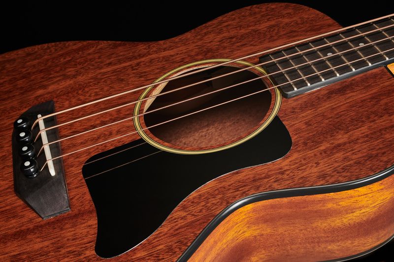 Harley Benton GS-Travel-E Bass Mahogany 568353 фото